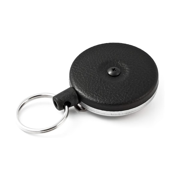Key-Bak KEYBAK Original Super Duty Self Retracting Reel, Black Front, 36 in. DuPont Kevlar Cord, Belt Clip 0485-705 - main